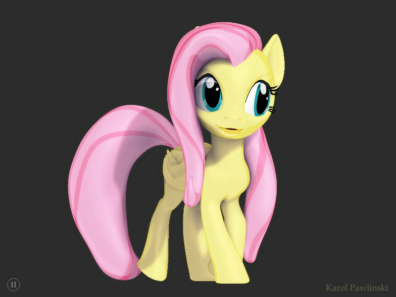 Fluttershy - Pose 1