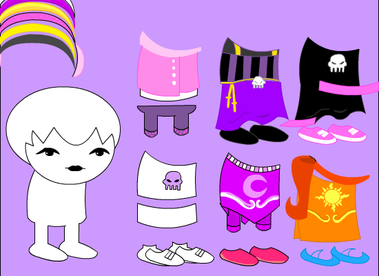 Rose Lalonde Sprite Dress-Up