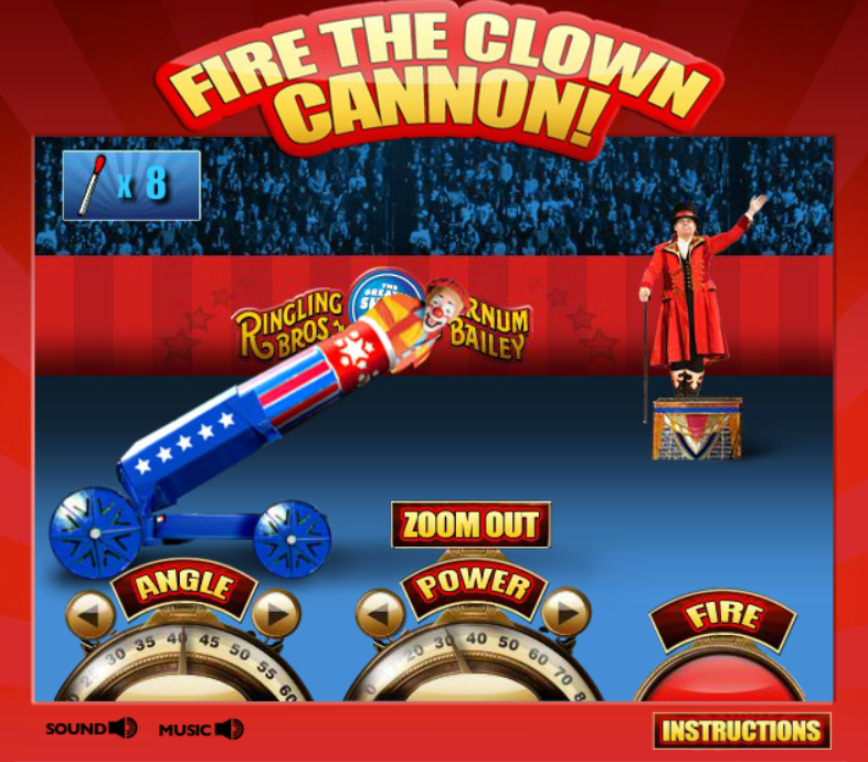 Fire the Clown Cannon!