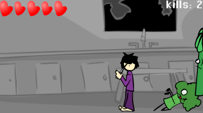 Attack of the Zombie Vegies!