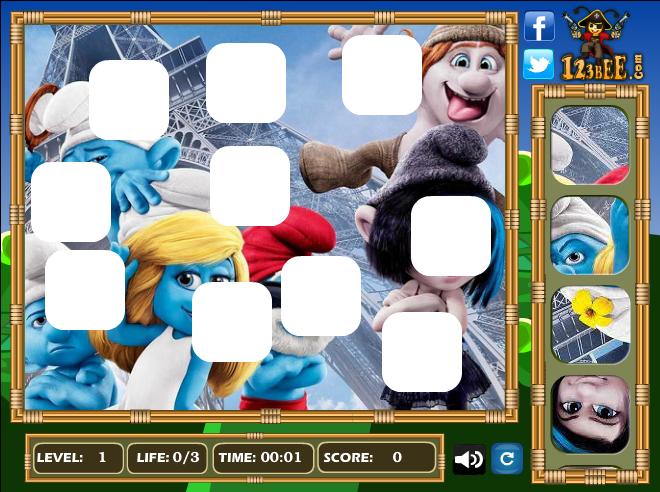 The Smurfs 2 Puzzle