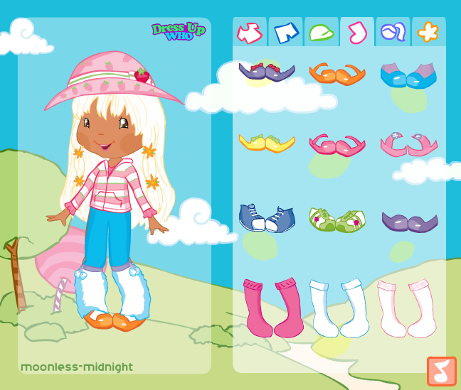 Strawberry Shortcake Dressup