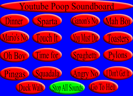 Youtube Poop Soundboard