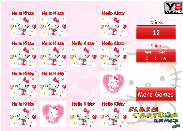 Hello Kitty Memory Matching