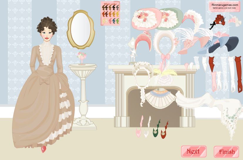 Historical Dressup Game