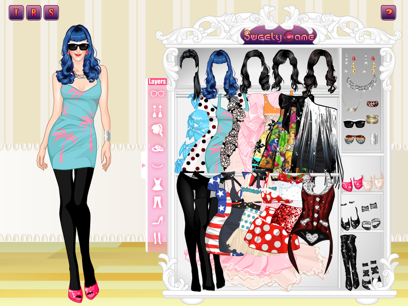 Katy Perry Dress Up Game