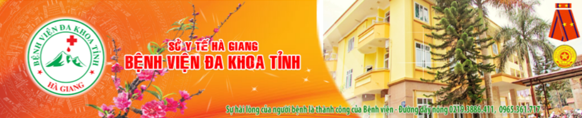 Bệnh viện Đa khoa tỉnh Hà Giang Header