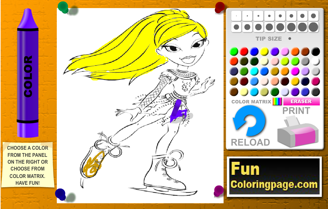 Bratz Coloring Page 2