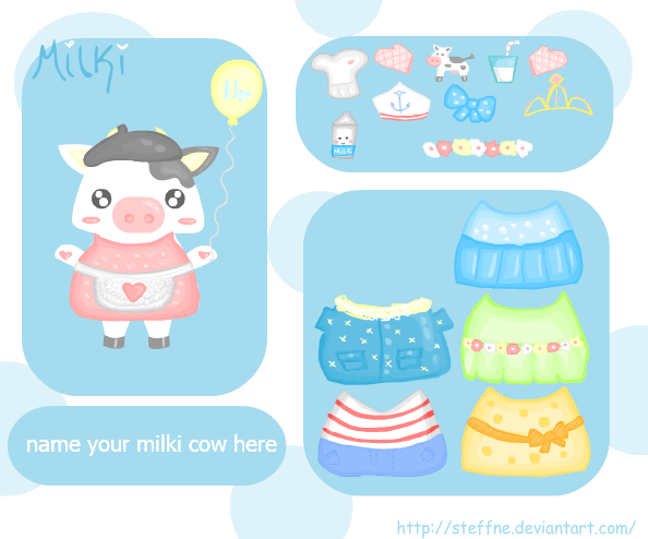 Milki Cow - Dress Up Fun