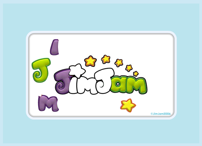 Colour the JimJam logo