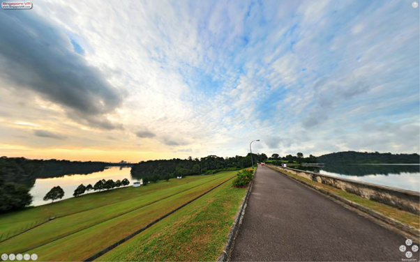 Peirce Reservoir (Upper and lower) Virtual Reality Image