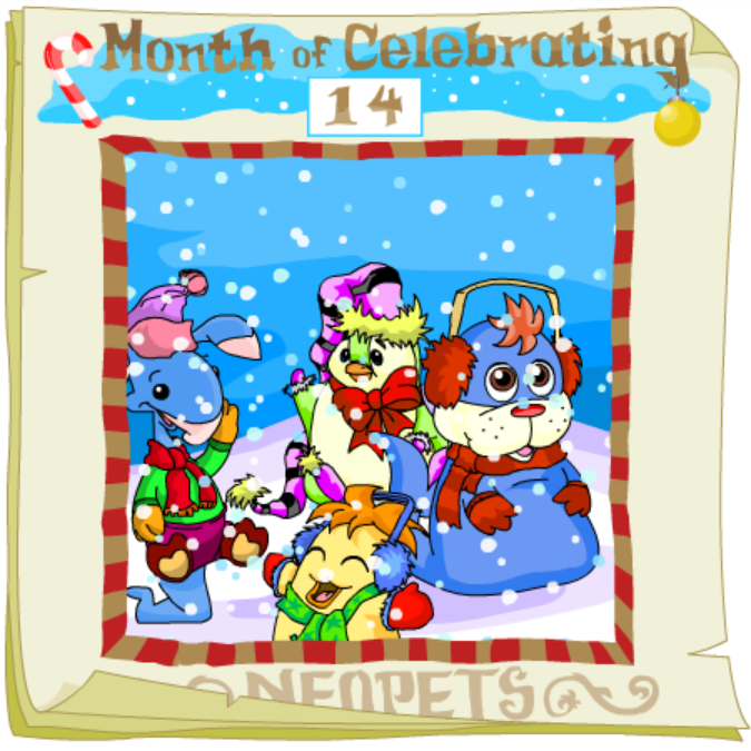 Neopets Advent Calendar 2001: Day 14