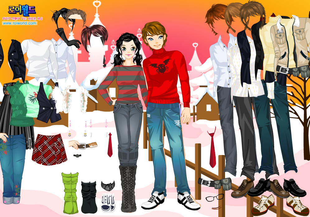 Dress Up Sweet Couple