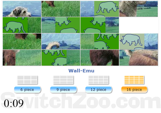 Wall-Emu (Sliding Puzzle)