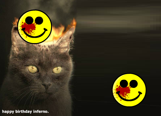 Happy B-Day:Inferno Kitty