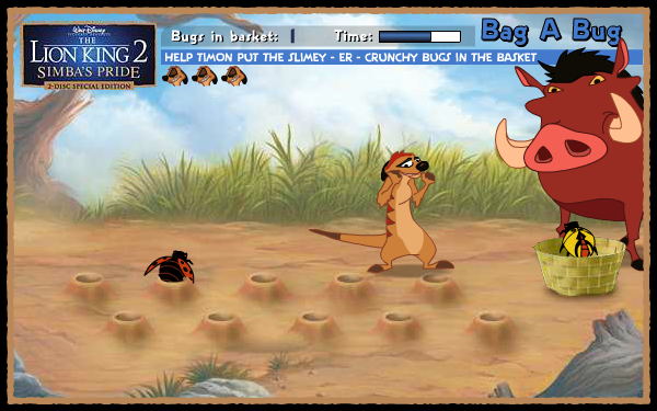 The Lion King 2: Simba's Pride - Bag a Bug