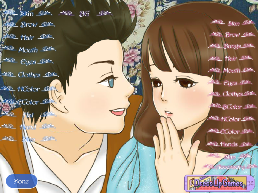 Forbidden Love Make Over Game