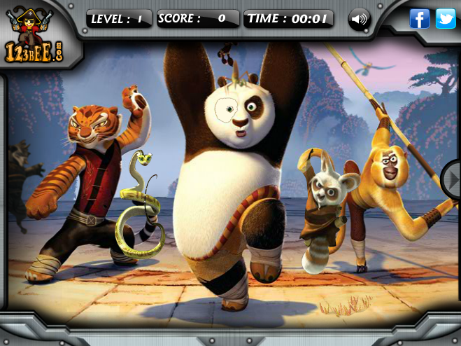 Kung Fu Panda 2 - Hidden Objects