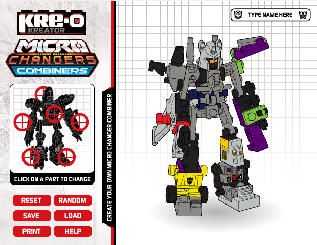 Kre-O Transformers: Create Combiners