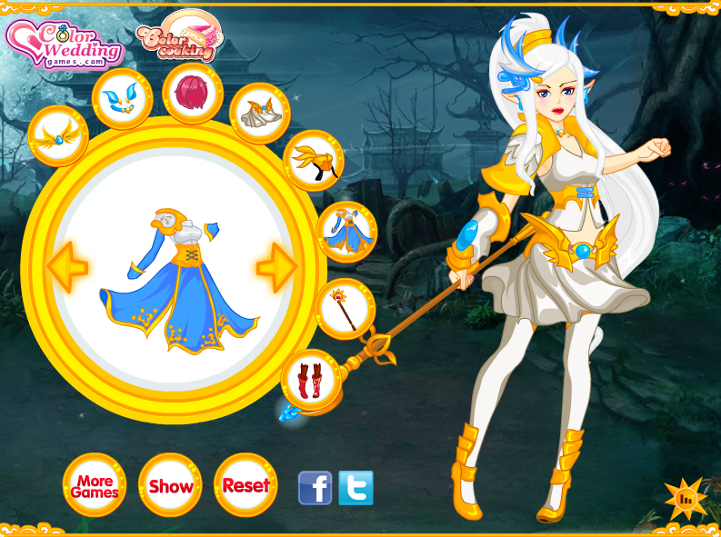 Warrior Princess Dressup