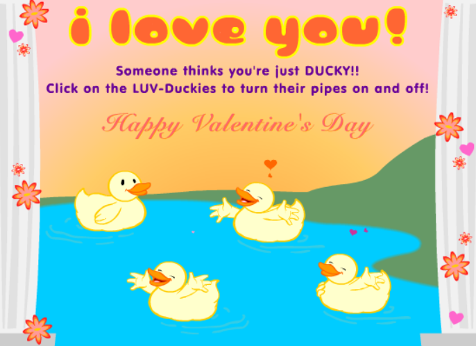 Valentine Luv Duckies!