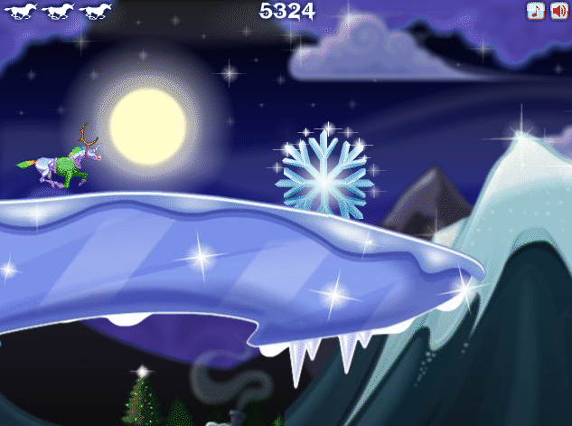 Robot Unicorn Attack: Christmas