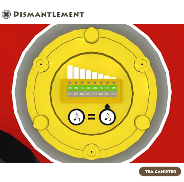 Dismantlement Tea Canister