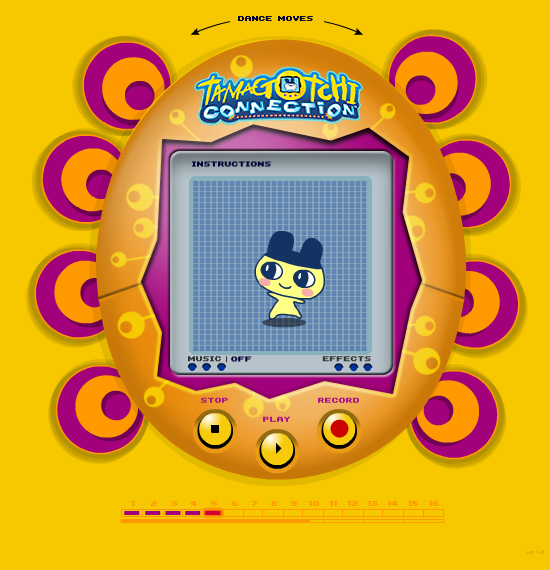 Tamagotchi Dance Game