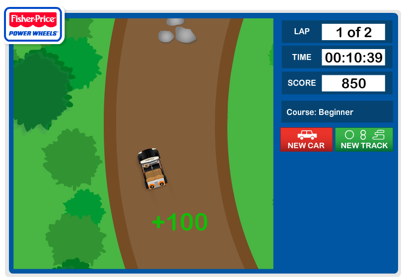 Power Wheels Racing Game