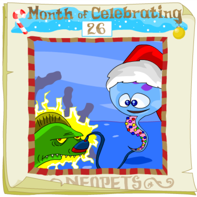 Neopets Advent Calendar 2001: Day 26