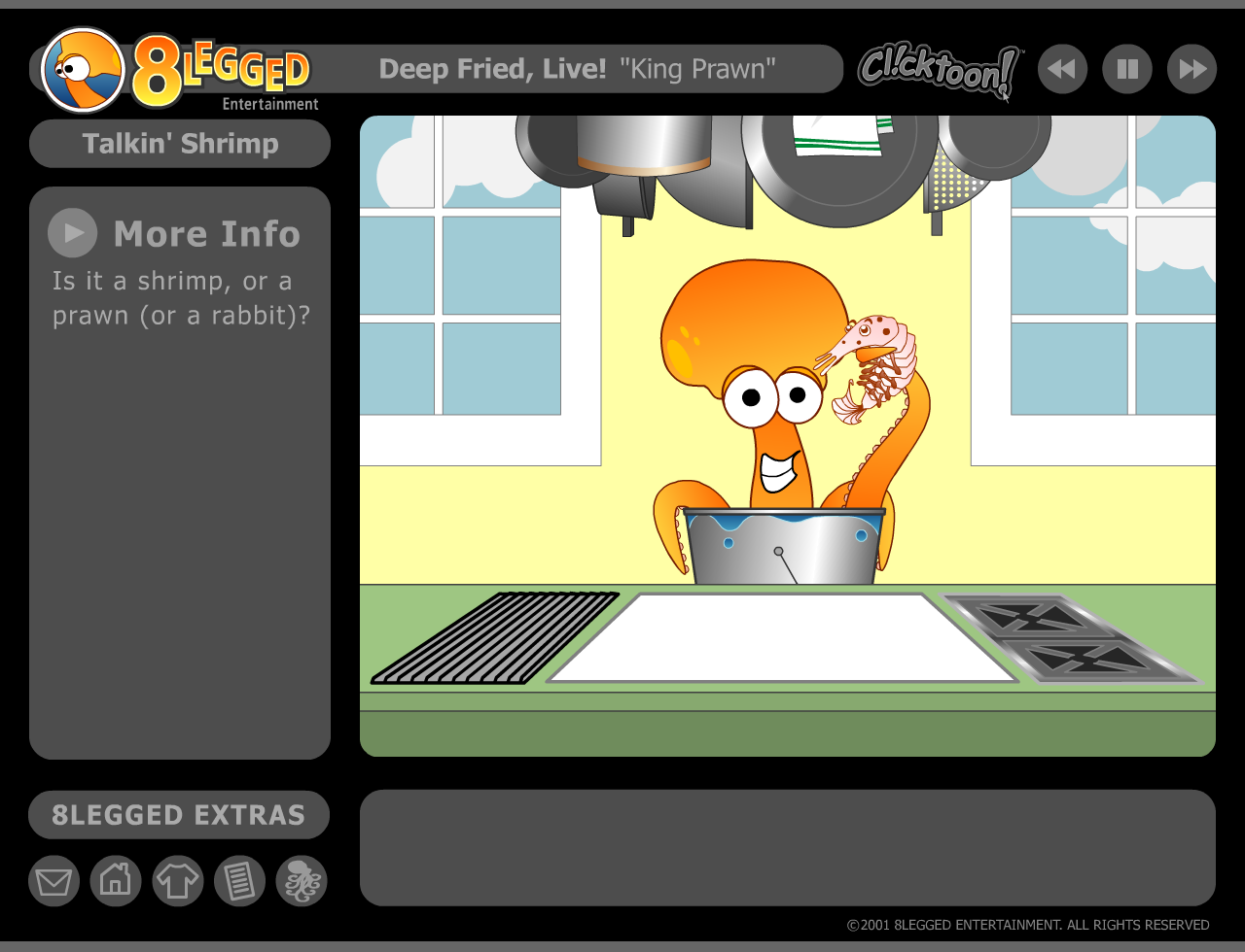 Deep Fried, Live! Episode 2: King Prawn