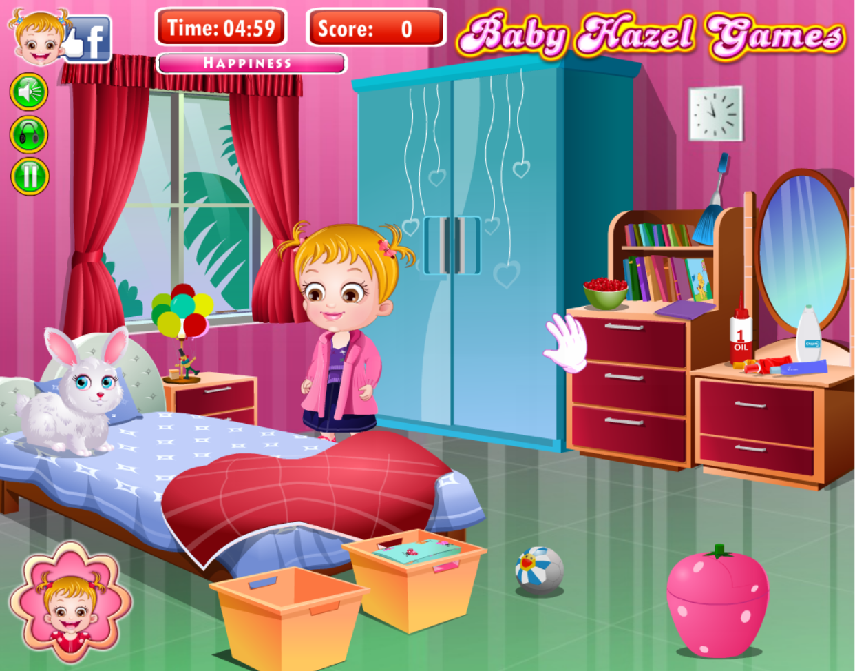 Baby Hazel Spring Time