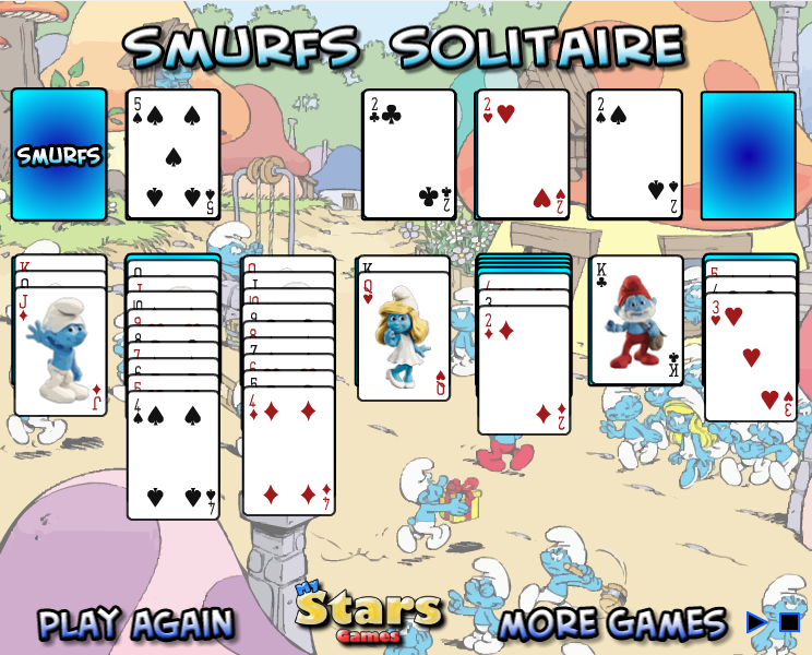 Smurfs Solitaire