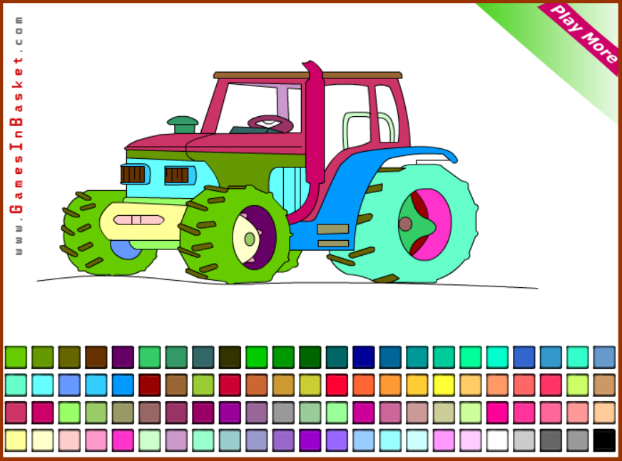 Tractor Coloring