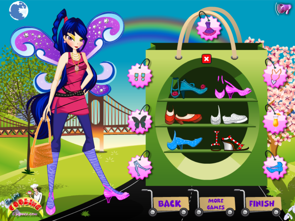 Winx Musa Outing Dressup