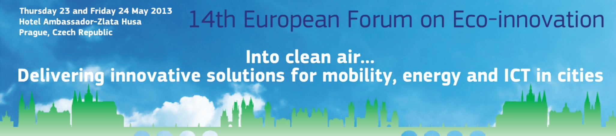 14th European Forum on Eco-Innovation Webpage Header (European Commission)