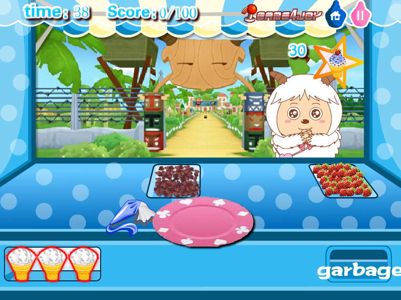 Pleasant Goat and Big Big Wolf: Ice Cream Shop