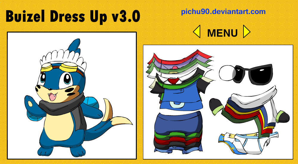 Buizel Dressup v3.0