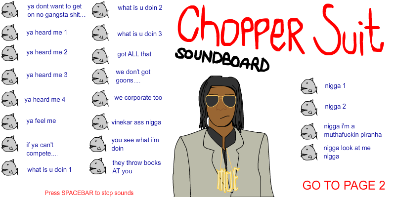 Chopper Suit Soundboard