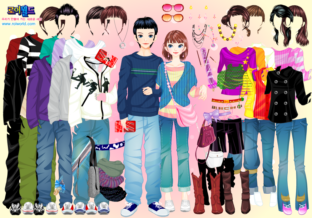 Roiworld Couple Dress Up