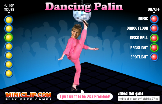 Dancing Palin