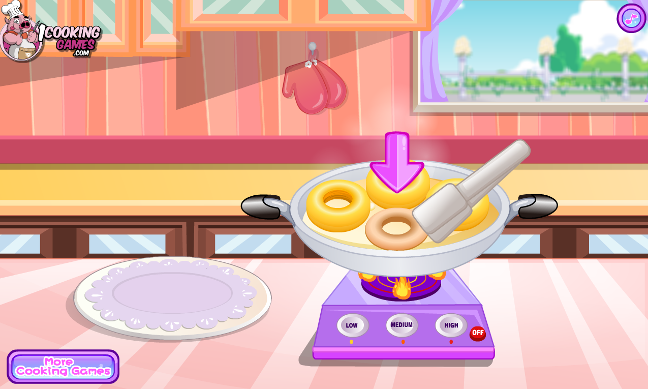 Donuts Cooking Games