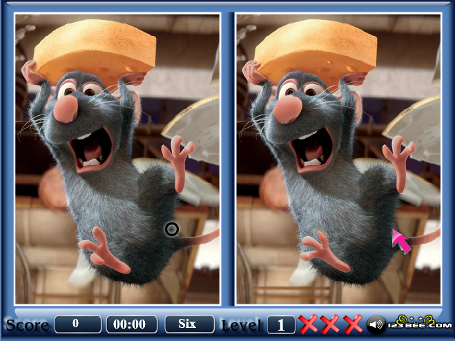 Ratatouille - Spot the Difference
