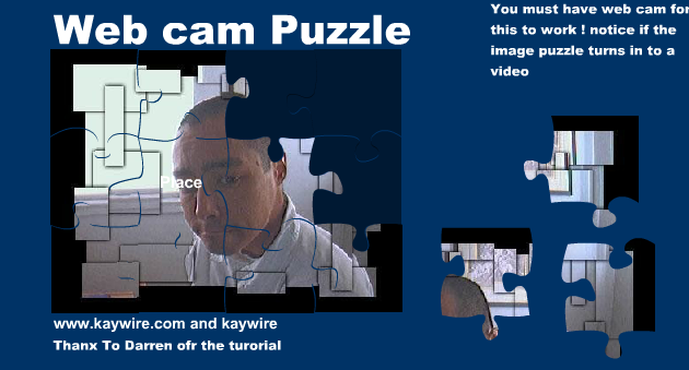 Web Cam Puzzle
