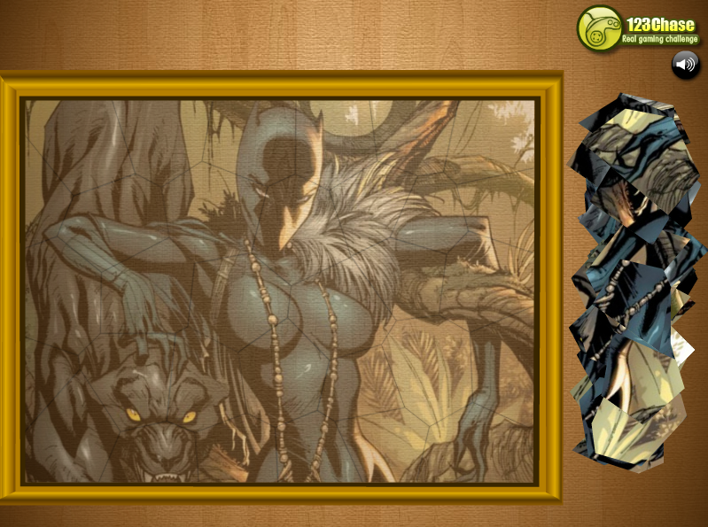 Puzzle Madness Black Panther