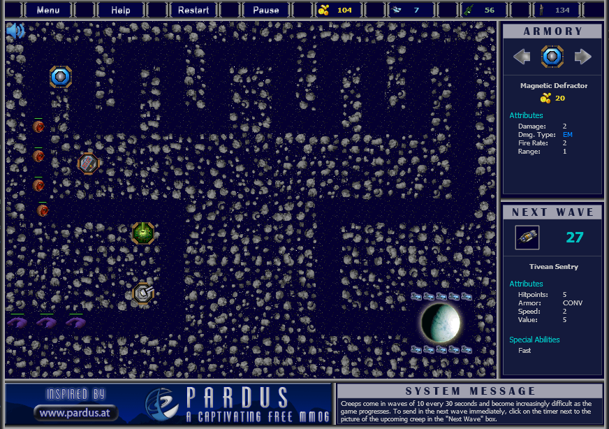 Astral Tower Defense