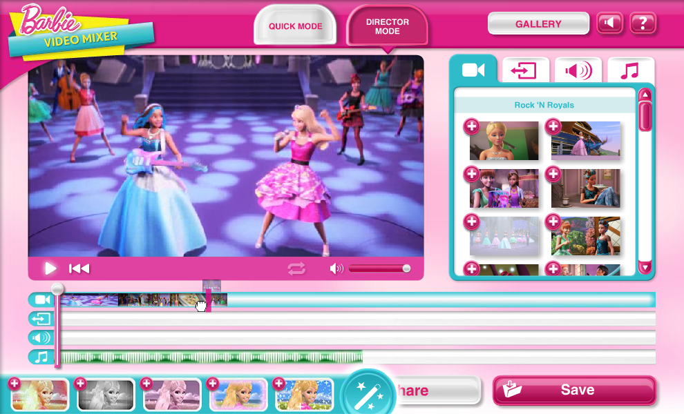 Barbie Video Mixer