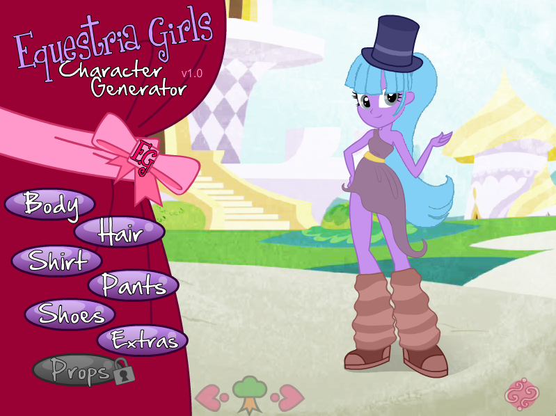 Equestria Girls Character Generator