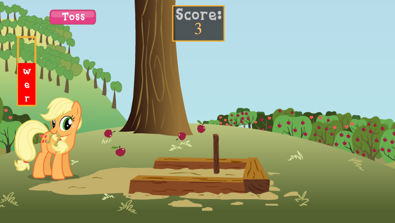 My Little Pony: Applejack's Horseshoe Toss