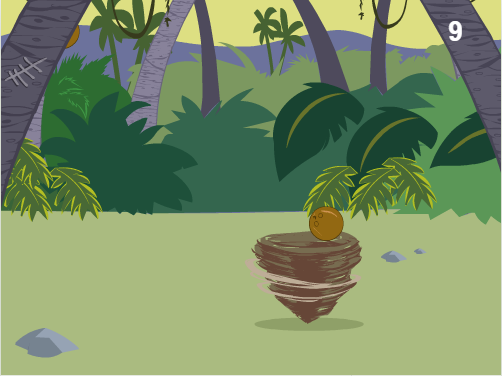 Taz Coconut Catching